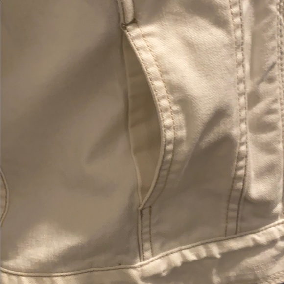 Eddie Bauer white jean jacket - Picture 4 of 5
